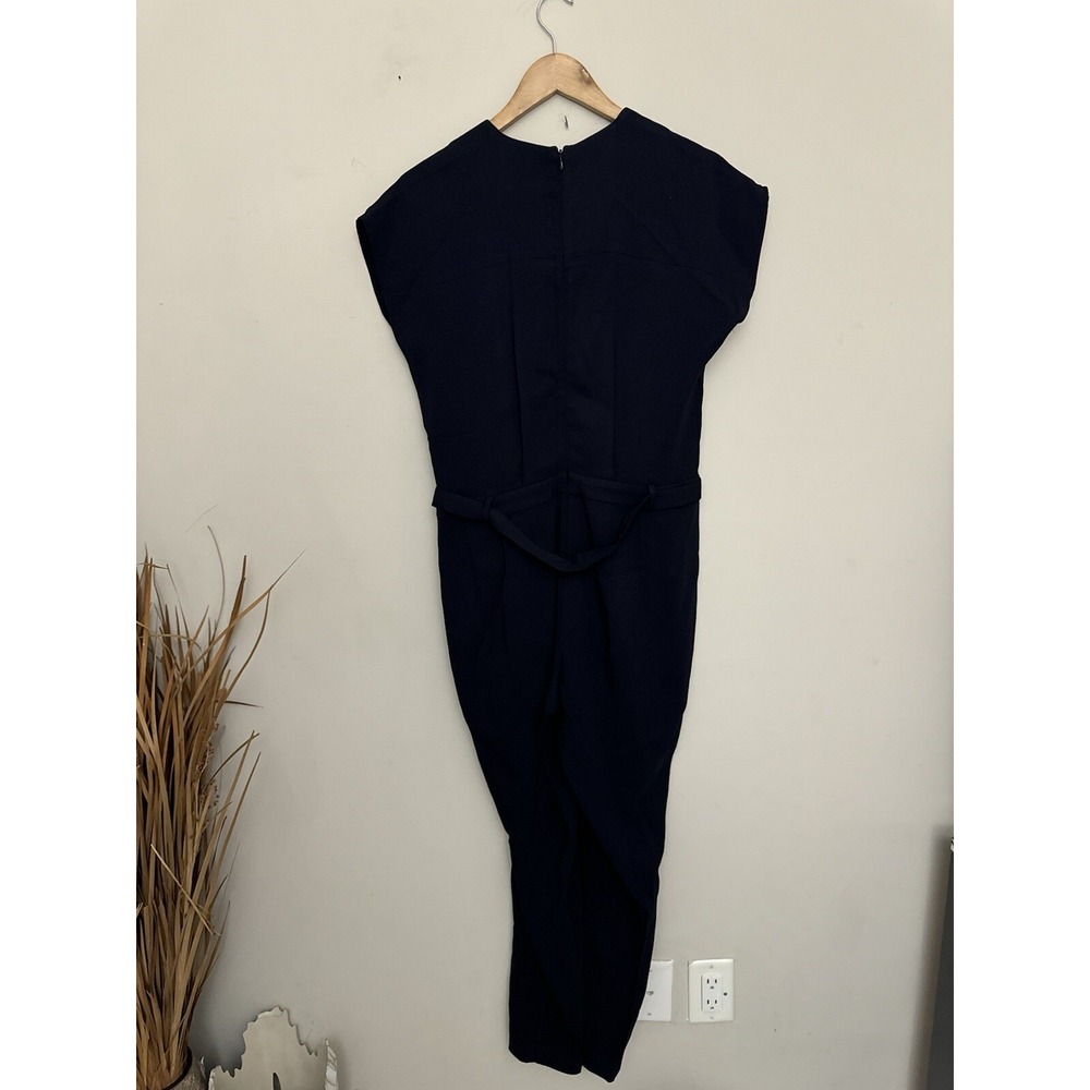 L.k. Bennett London  jumpsuit womens jumpsuit  navy blue size‎ 8